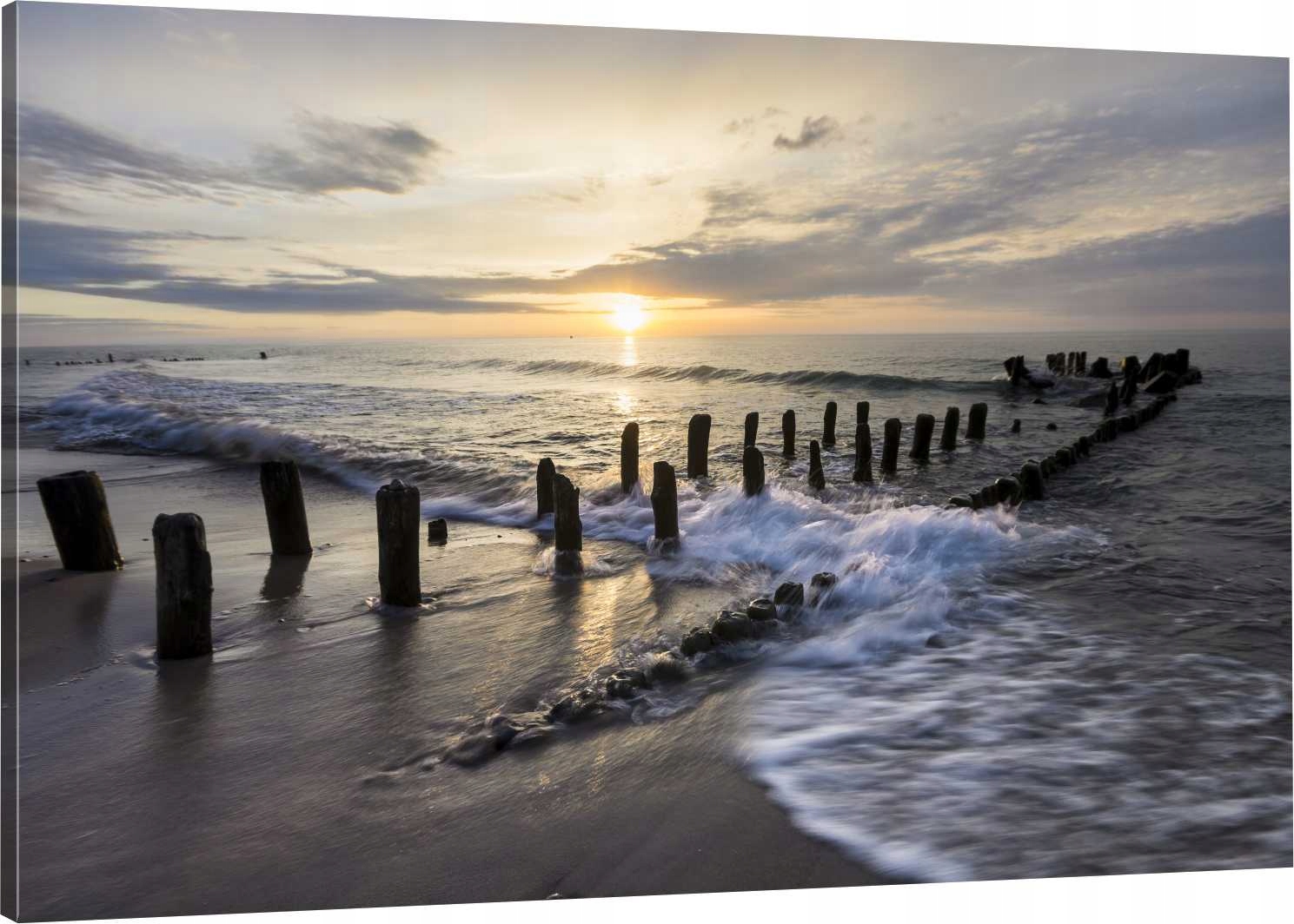 

Obraz Na Płótnie Do Salonu Fala Morze Plaża 100x70