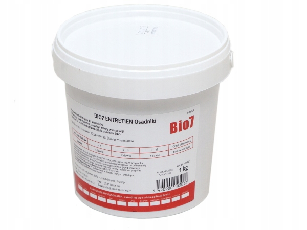

Preparat do szamba Bio7 Entretien 1000g 1kg