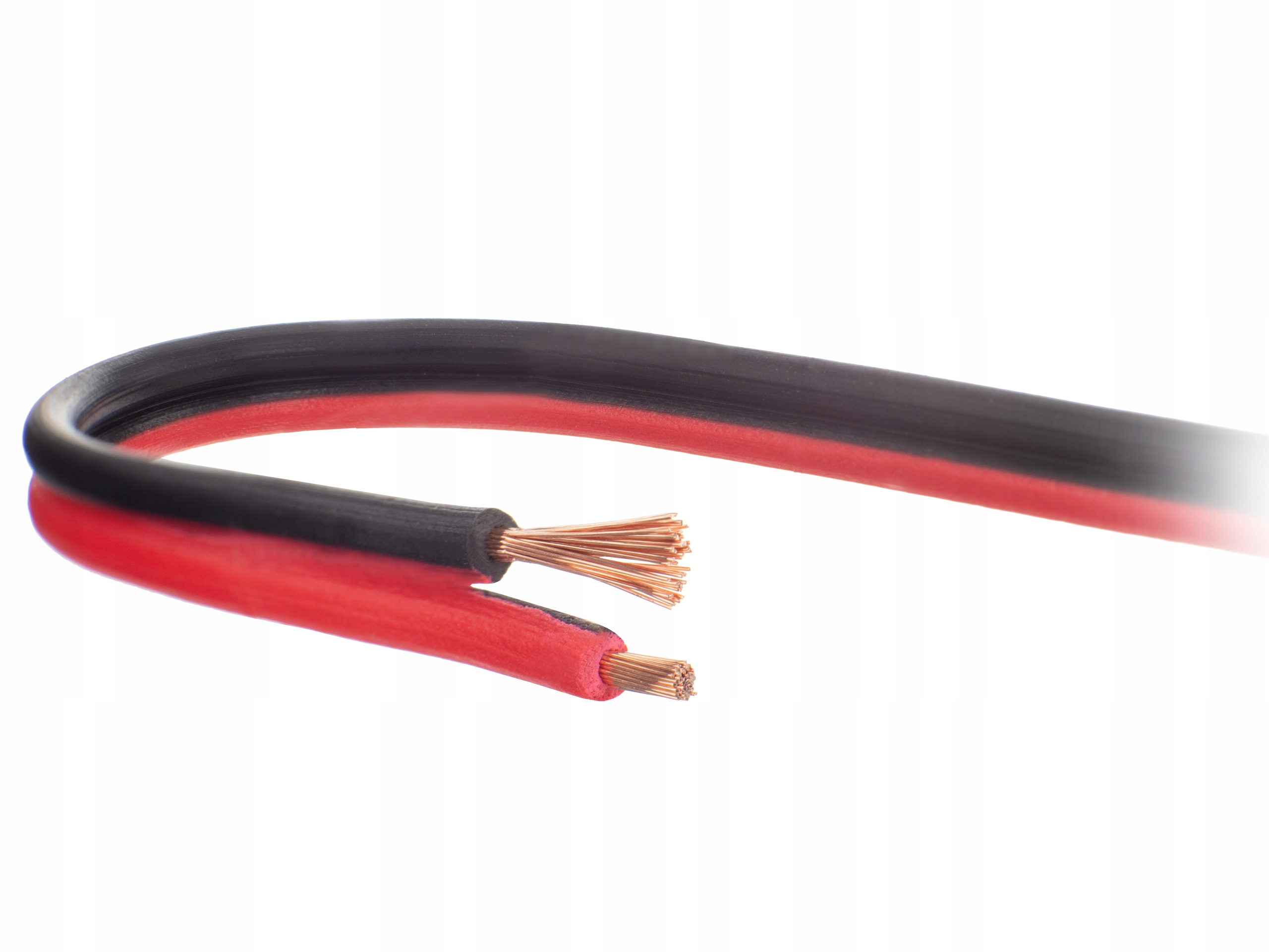 

Przewód kabel głośnikowy SMYp 2x0,75 czarn-czerw
