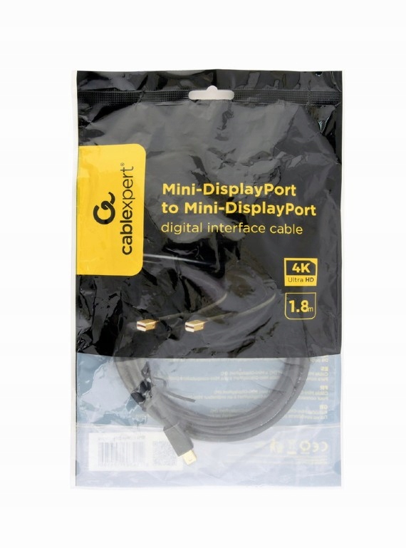 Kabel mini DisplayPORT mini display Port 1.8m MAC Kod producenta KABELDP Z RED SYSTEMS
