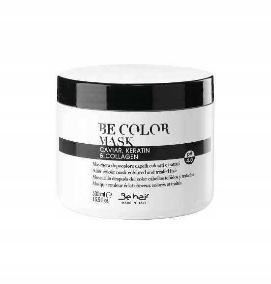 BE COLOR MASKA DO WŁOSÓW Z KAWIOREM 500ML