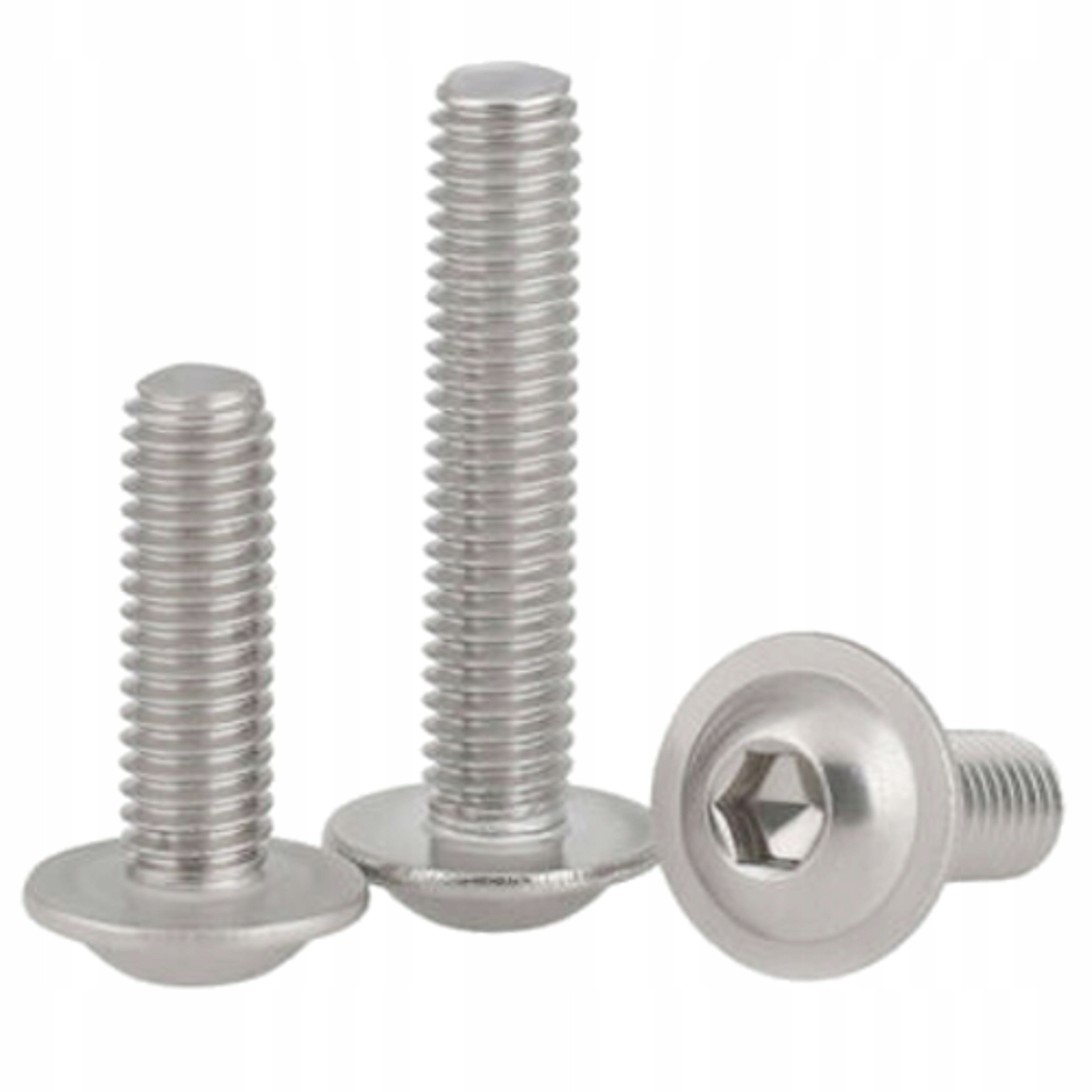 M5x20 Śruba Nierdzewna Do Owiewek Śruby Kuliste 10
