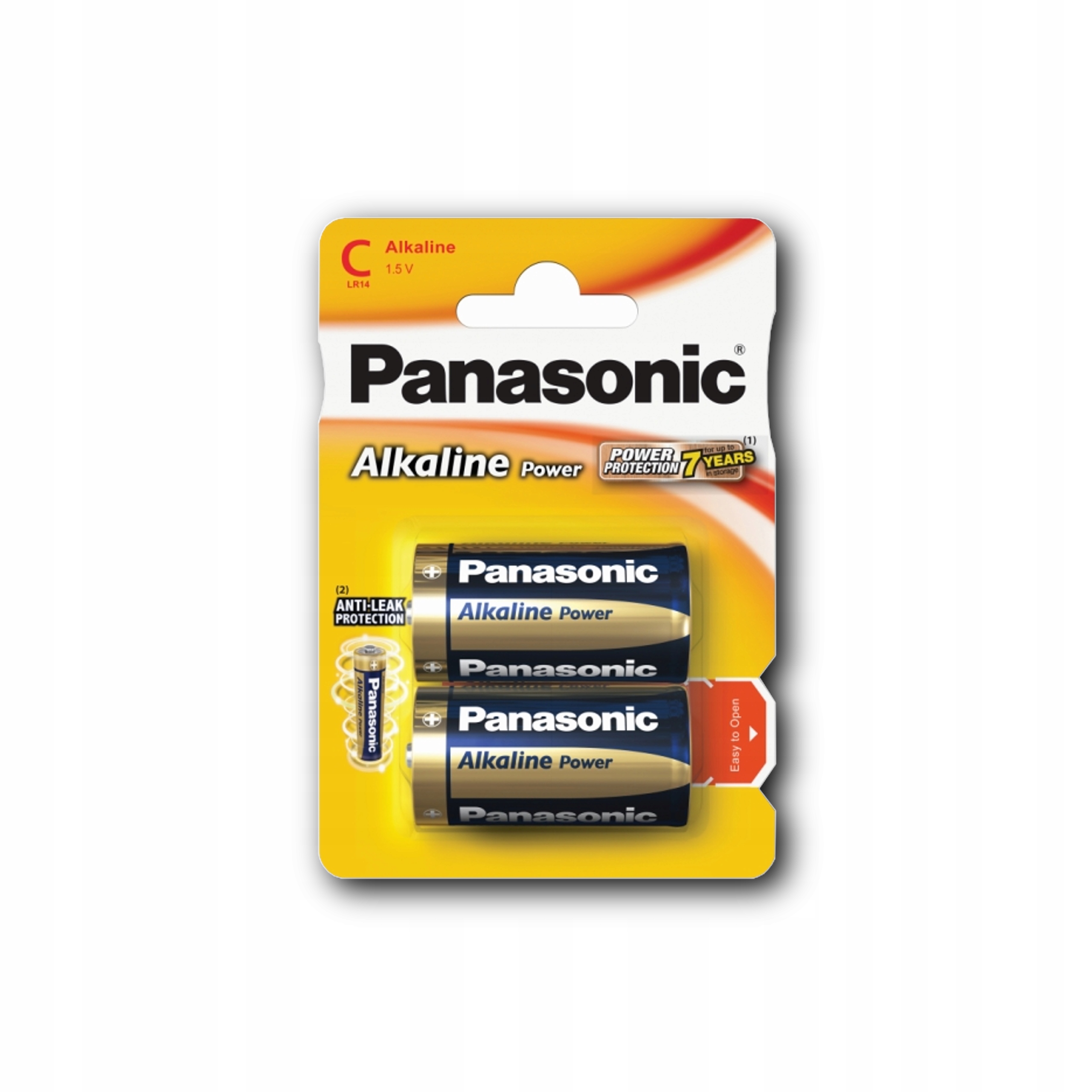 

Baterie alkaliczne Panasonic R14 2 szt.
