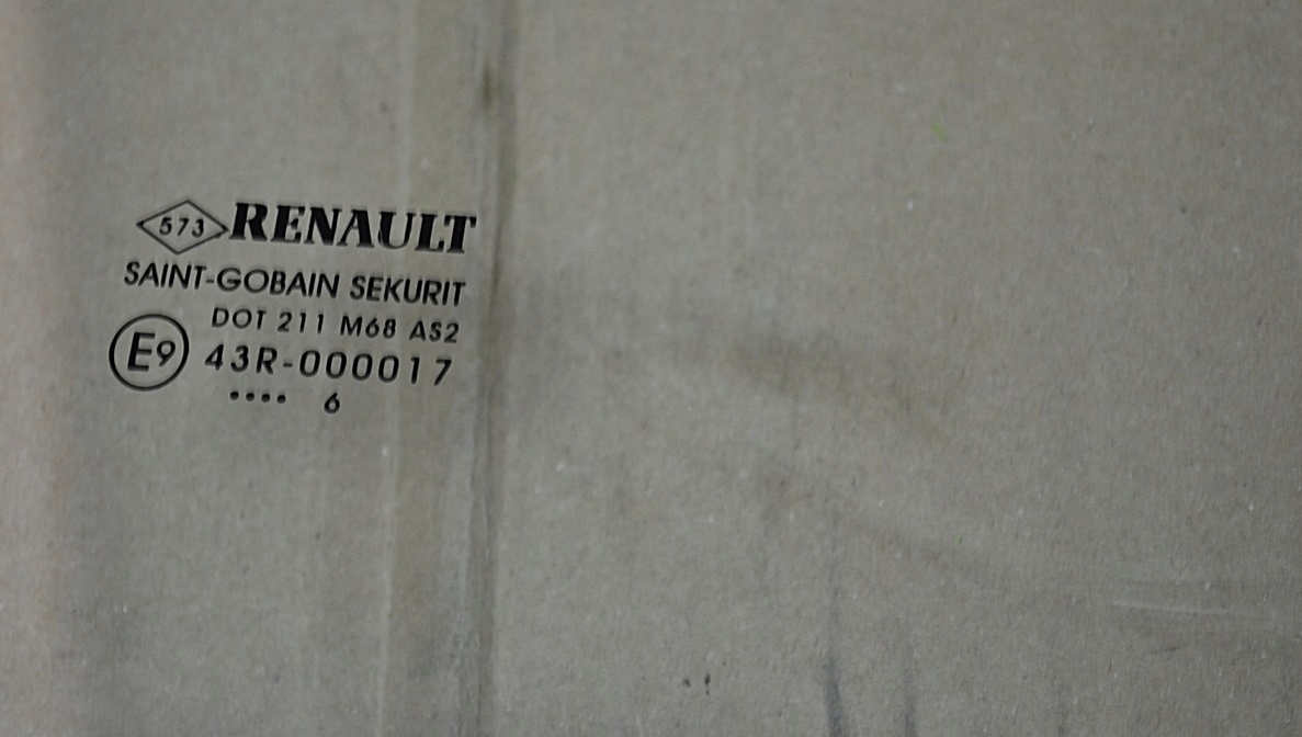 MEGANE 2 II CABRIO KABRIO SZYBA DRZWI PRAWA Numer katalogowy producenta 012522240