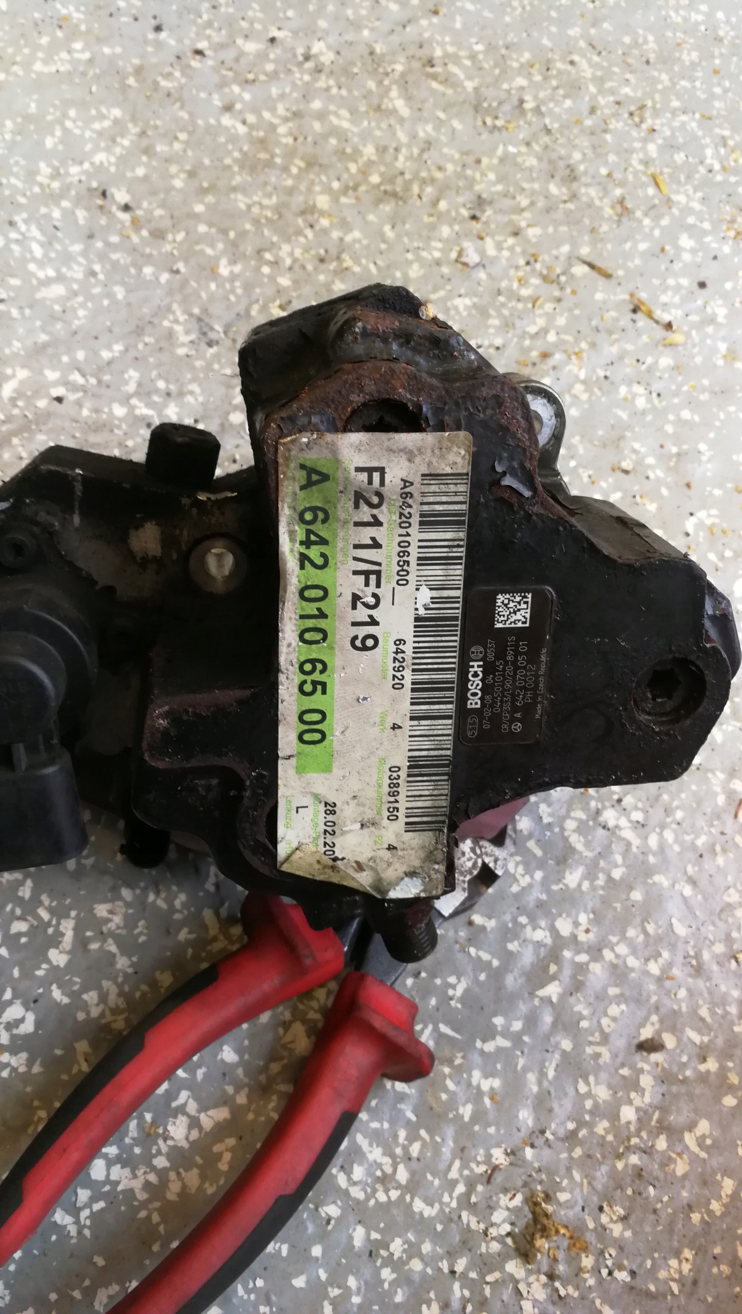 MERCEDES W211 3.0 CDI ТНВД 6420106500