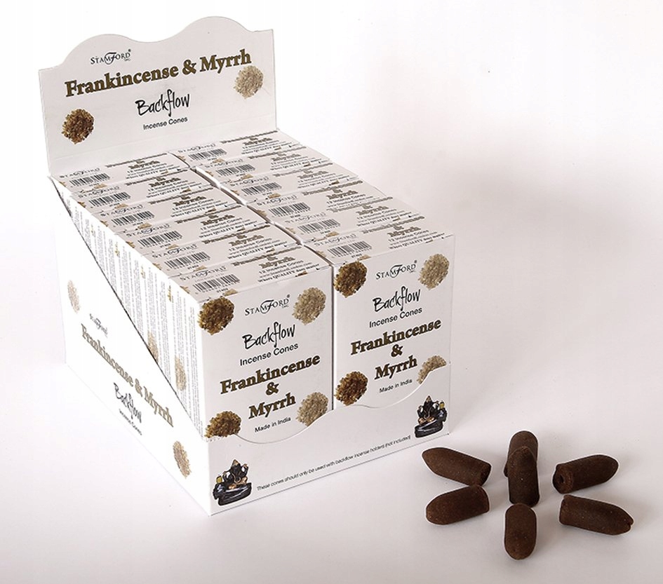 Kadzidełka Stożkowe Backflow Stamford Olibanum