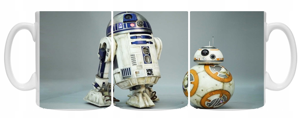 

Kubek Star Wars BB8 Bb 8 R2D2 R2 D2