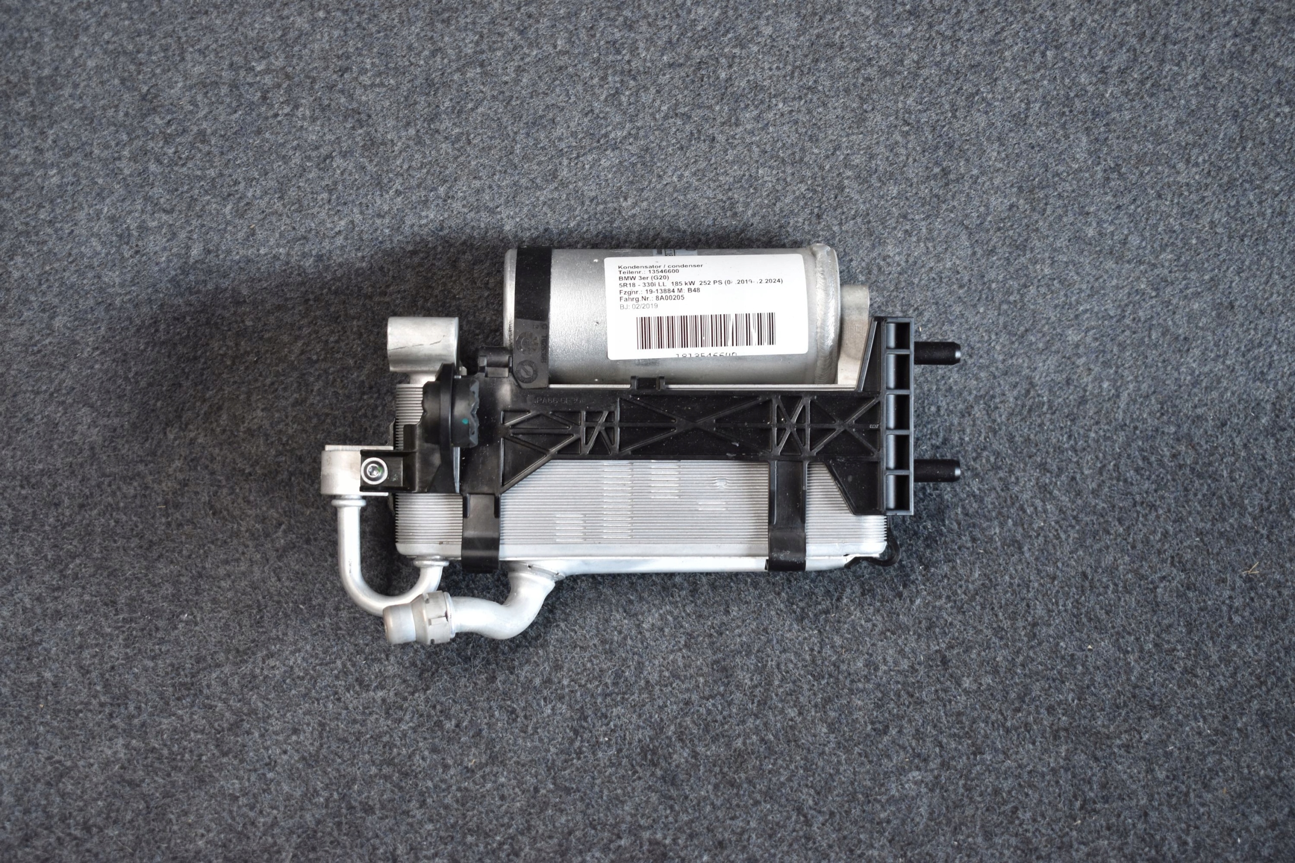 Радиатор кондиционера конденсатор BMW 3 G20 G21