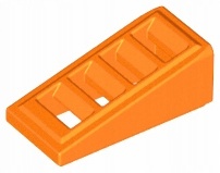 

Lego Skos drabinka 2x1 61409 pomarańczowy 2 szt.