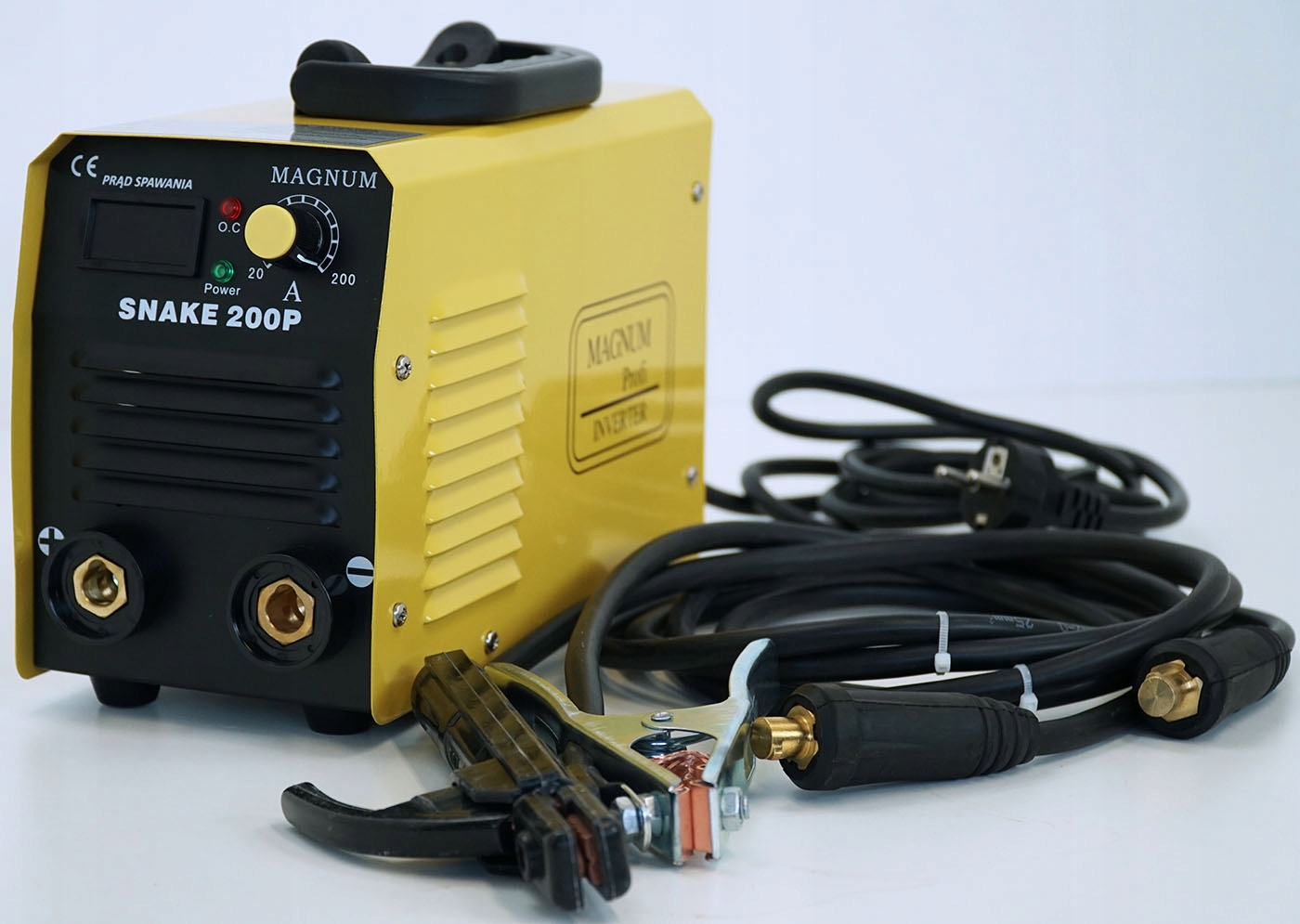 SPAWARKA inwertorowa MMA 200 zestaw Kod producenta SPAWARKA MAGNUM SNAKE 200P Z1