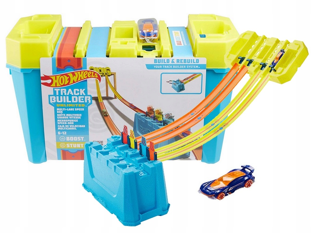 

Hot Wheels Zestaw Szybki Zjazd +autko GLC95
