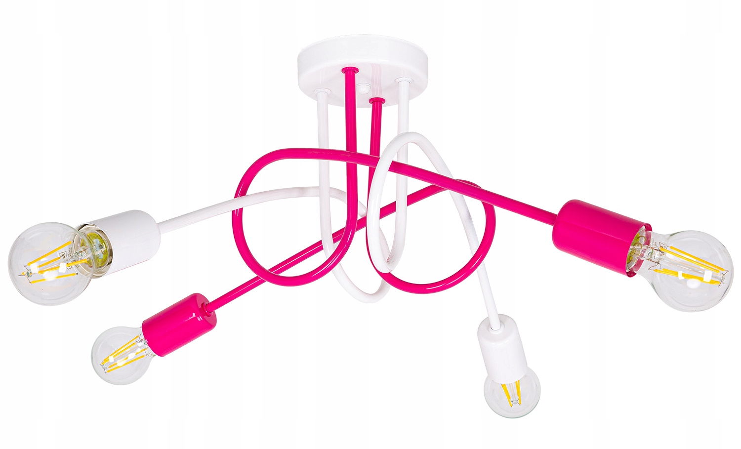 

Lampa Sufitowa Wisząca Żyrandol Edison LOFT4 Multi