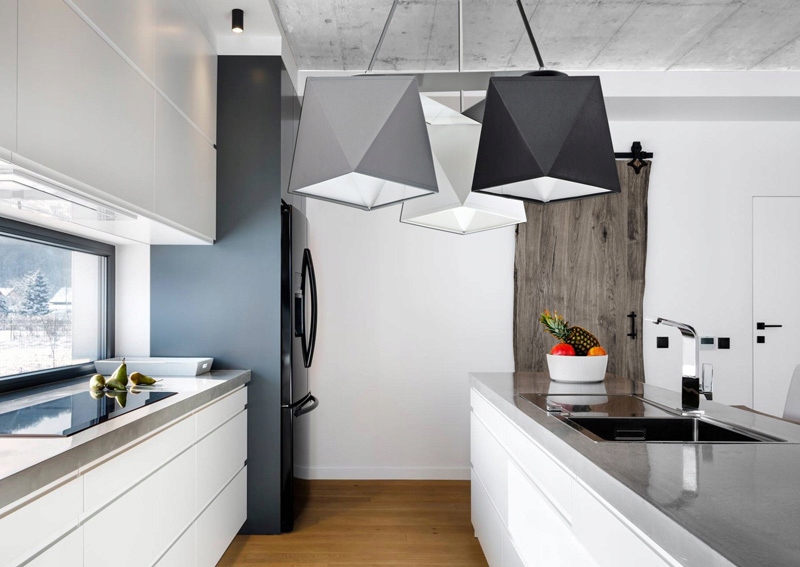 LAMPA WISZĄCA SUFITOWA ŻYRANDOL MIX LED 299-U3 Głębokość produktu 50 cm