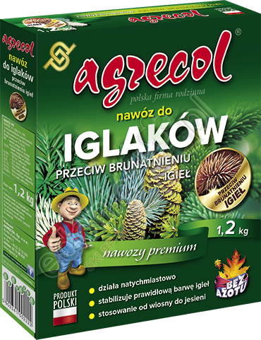 

Nawóz Do Iglaków Przeciw Brunatnieniu Igieł 1,2kg