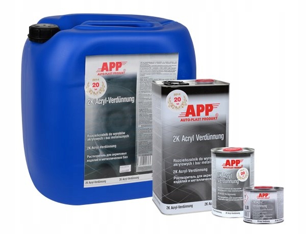 APP 2K Rozcieńczalnik do akryli i lakierów 1l Producent APP