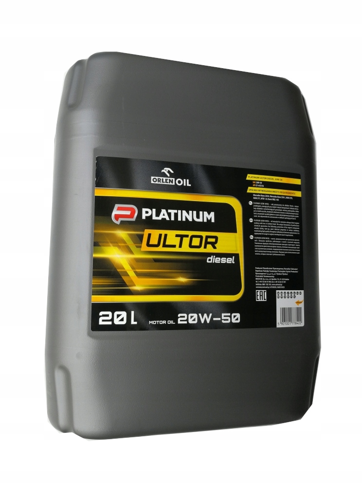 

Olej Platinum Ultor Diesel CF-4/SJ 20W/50 op.20L