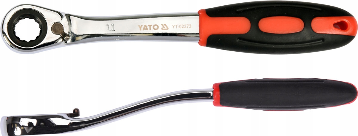 

Yato Klucz Oczkowy 11mm Grzechotka Odgięty CrV