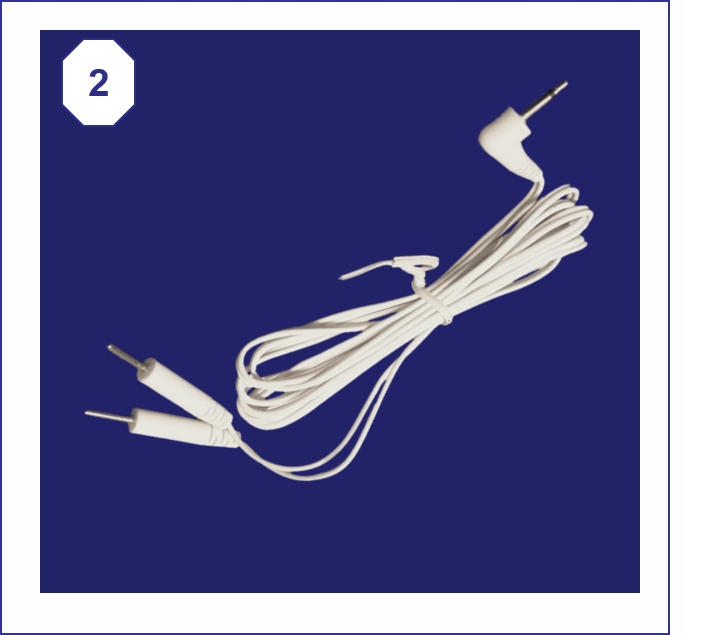 PRZEWODY: MICRO JACK (2,5 mm) na 2 x PIN (2 mm) Kod producenta 25P2XPIN