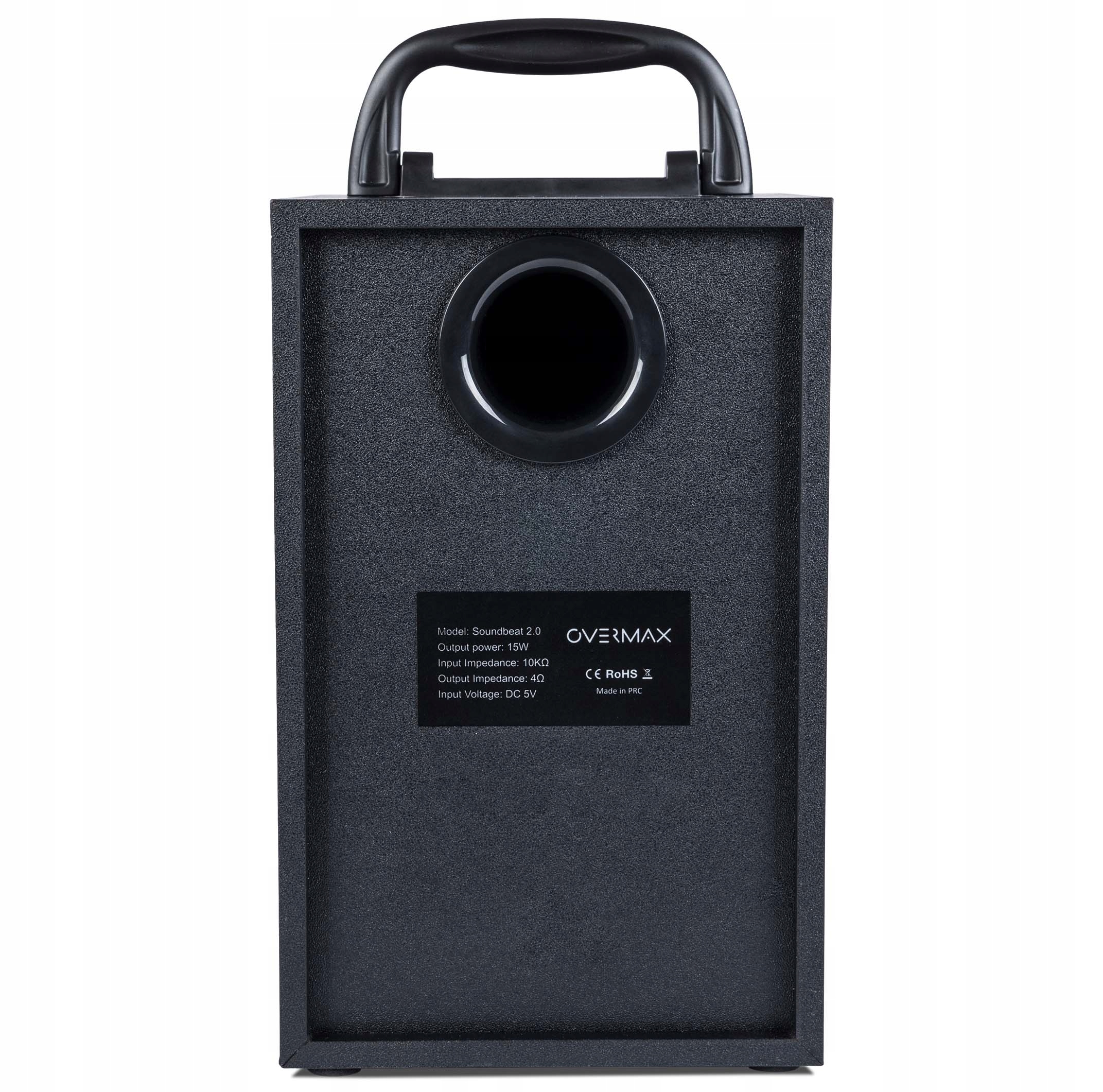 GŁOŚNIK PRZENOŚNY BEZPRZEWODOWY Bluetooth Soundbeat 2.0 USB SD AUX RADIO Zasilanie akumulatorowe