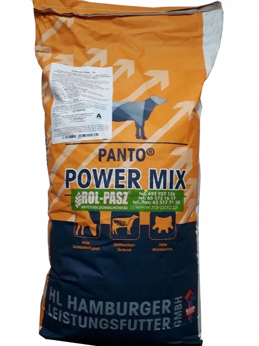 TŁUSZCZ CHRONIONY ENERGIA DLA KRÓW PANTO POWER MIX