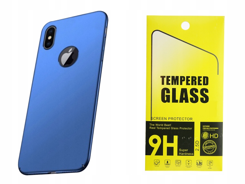 

Etui Ultra Slim Silky Touch Apple Iphone Xr +szkło