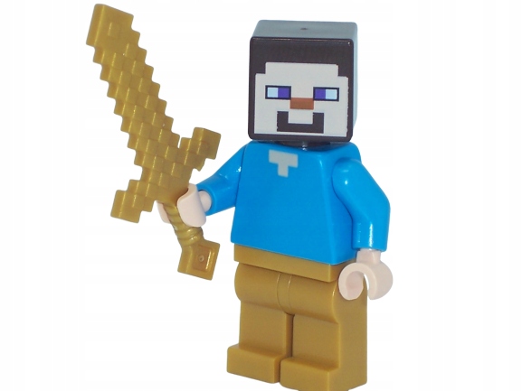 LEGO фигурка Стива из MINECRAFT мира