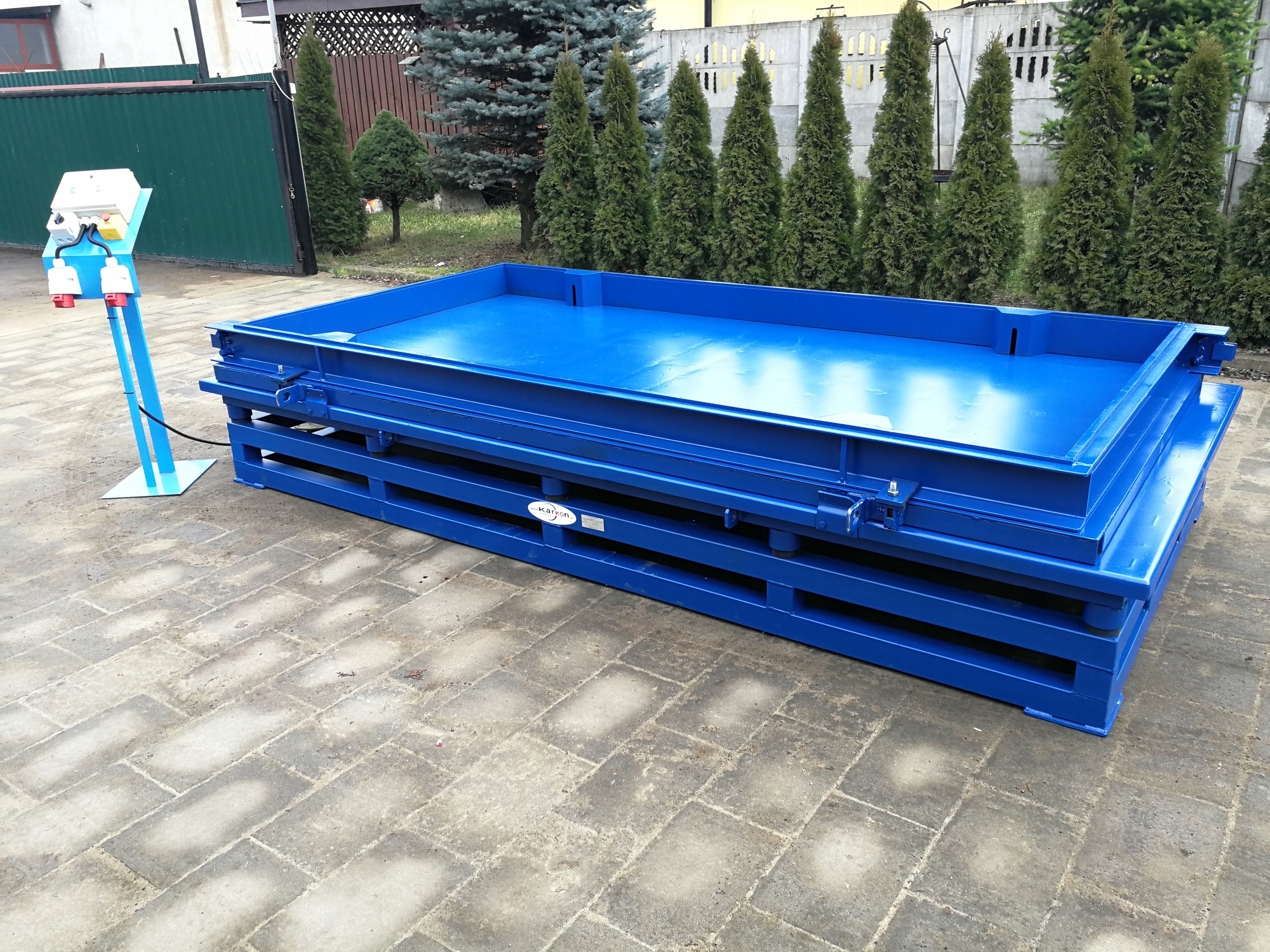 Zestaw do produkcji płyt drogowych 150x300 podkład