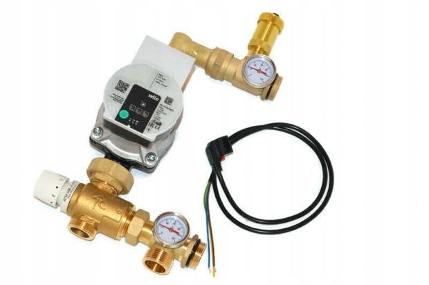 Rozdzielacz 8 z Grupą Pompową WILO do Podłogówki Marka Hurtinstal