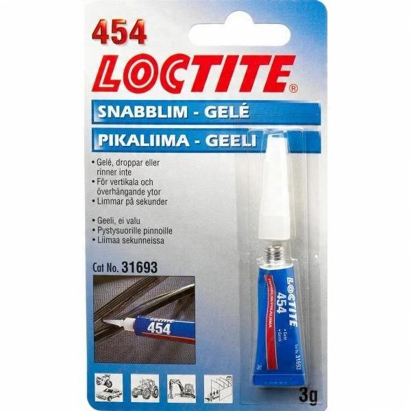 

Loctite 454 3ml Klej Błyskawiczny W Żelu