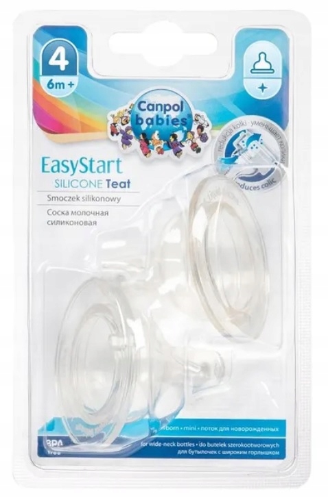 

Canpol smoczek szeroki do butelek kaszka 2 szt.