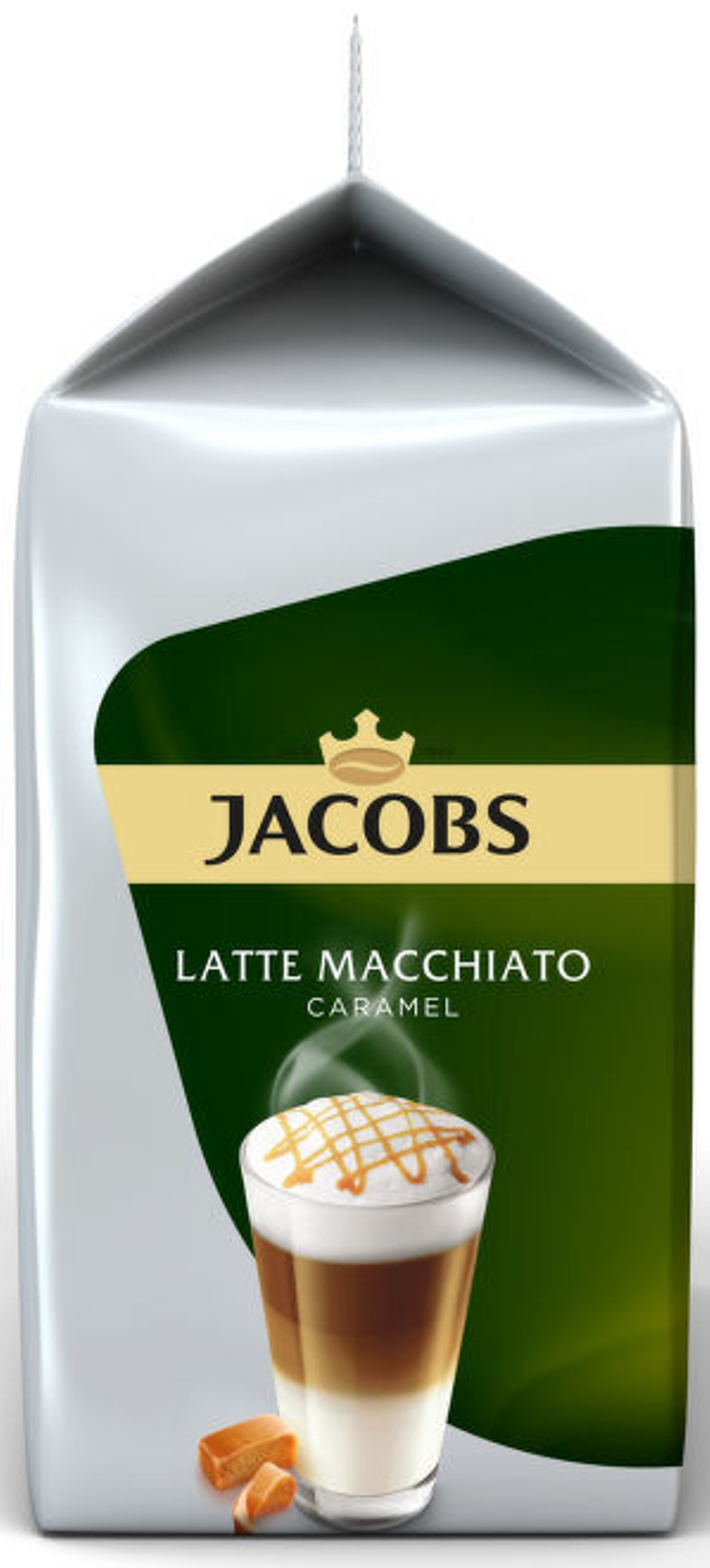 Kapsułki TASSIMO Jacobs Latte Macchiato CARAMEL 48 Rodzaj kawa czarna