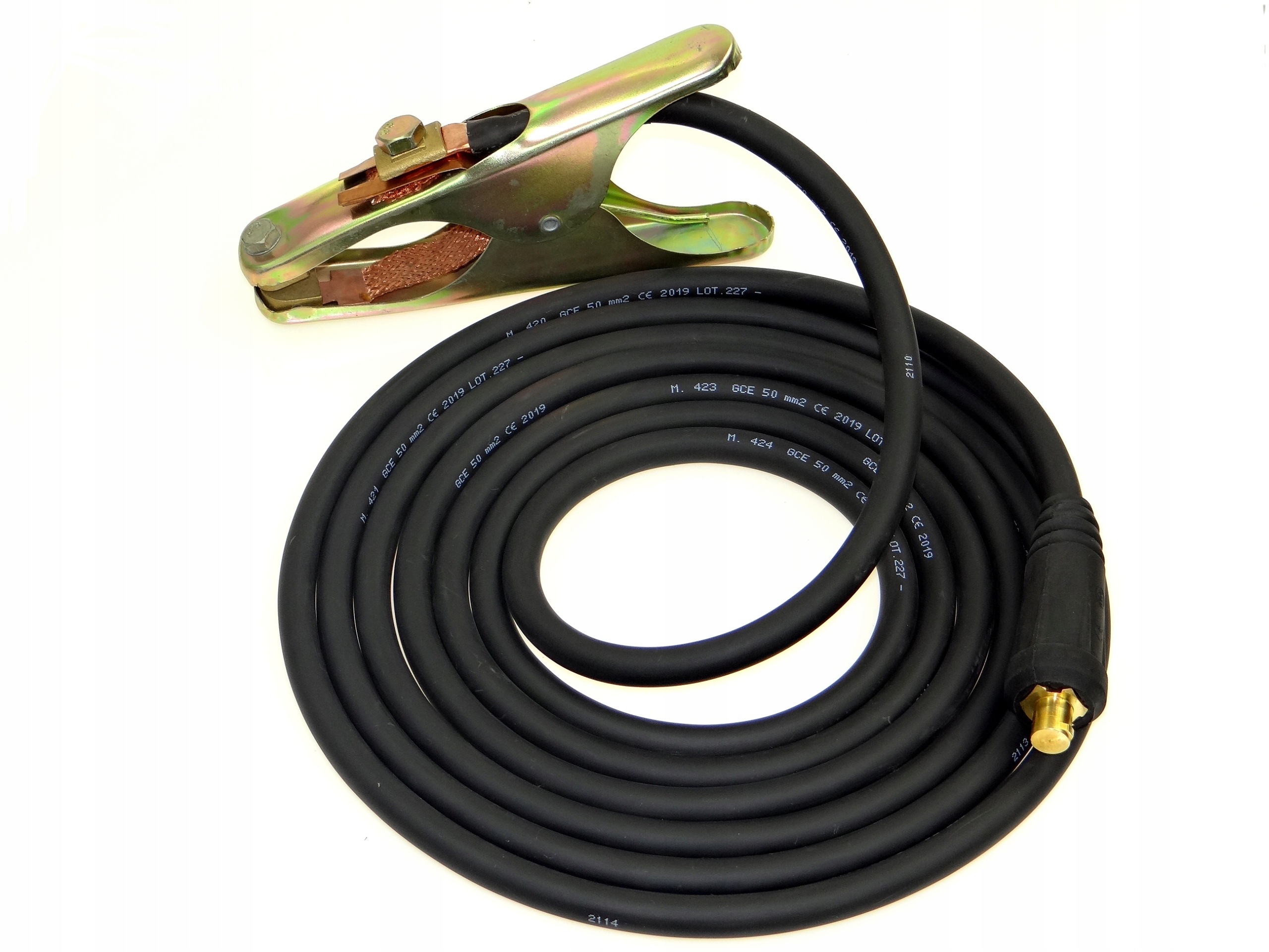 Провід заземлення для зварювальних апаратів 600 A KPL 8 m