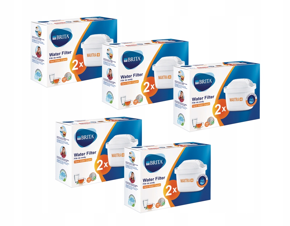 

Filtr wody Brita Maxtra+ Hard Water Expert 5x2szt