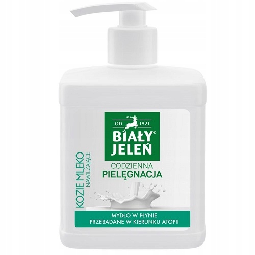 

Biały Jeleń Mydło W Płynie Kozie Mleko 500 ML