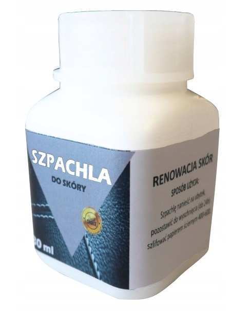 Renowacja Skór Biała Szpachla Płynna Skóra 30ml