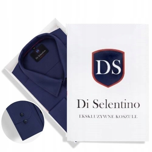 

Koszula Meska bawełniana Slim Guzik do Pracy 39