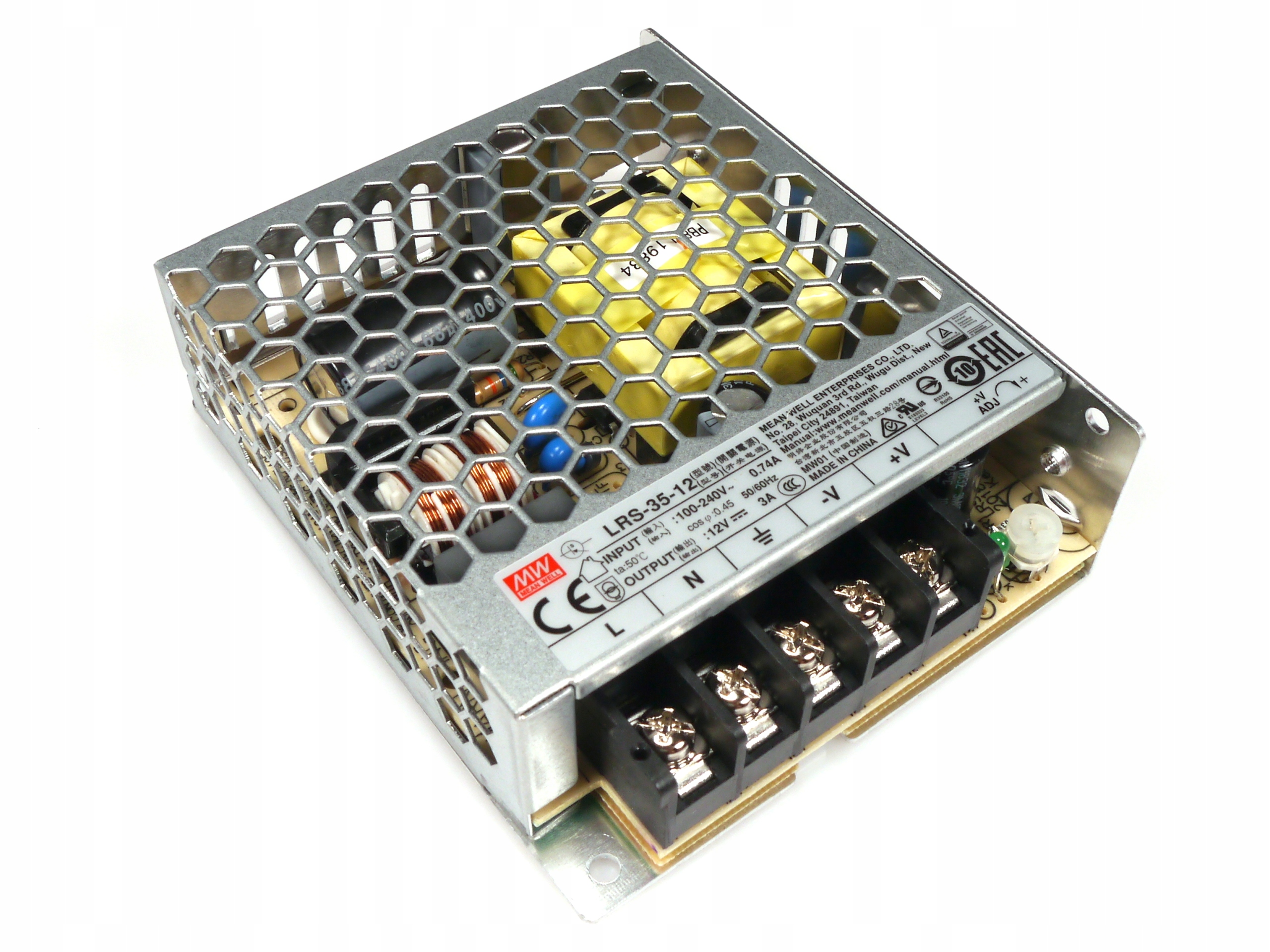 

Mean Well Zasilacz Do Led LRS-35-12 3A 36W 12V