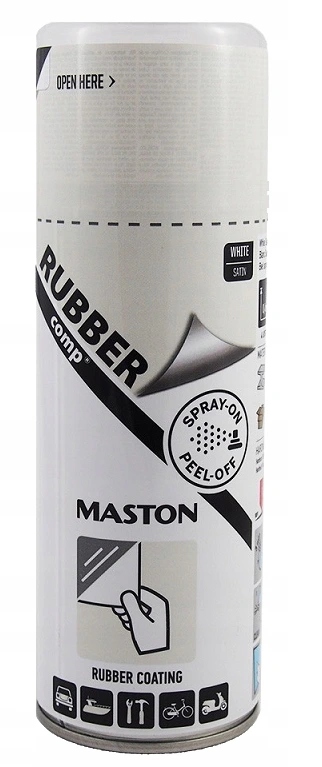MASTON RUBBER GUMA W SPRAYU BIAŁA SATYNA 400ml