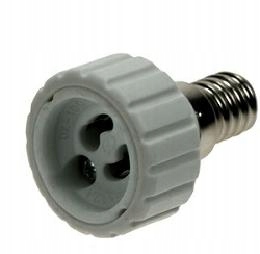 

Adapter przejsciówka E14 na GU10 4047