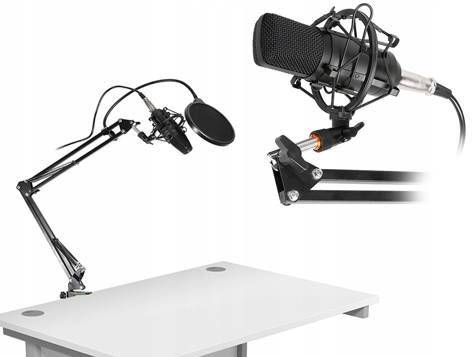 

Mikrofon Tracer Studio Pro Ramię +Popfiltr +kosz