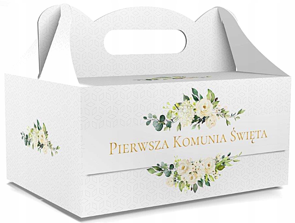 

Pudełko Na Ciasto Pierwsza KOMUNIA-5SZTUK-PK20