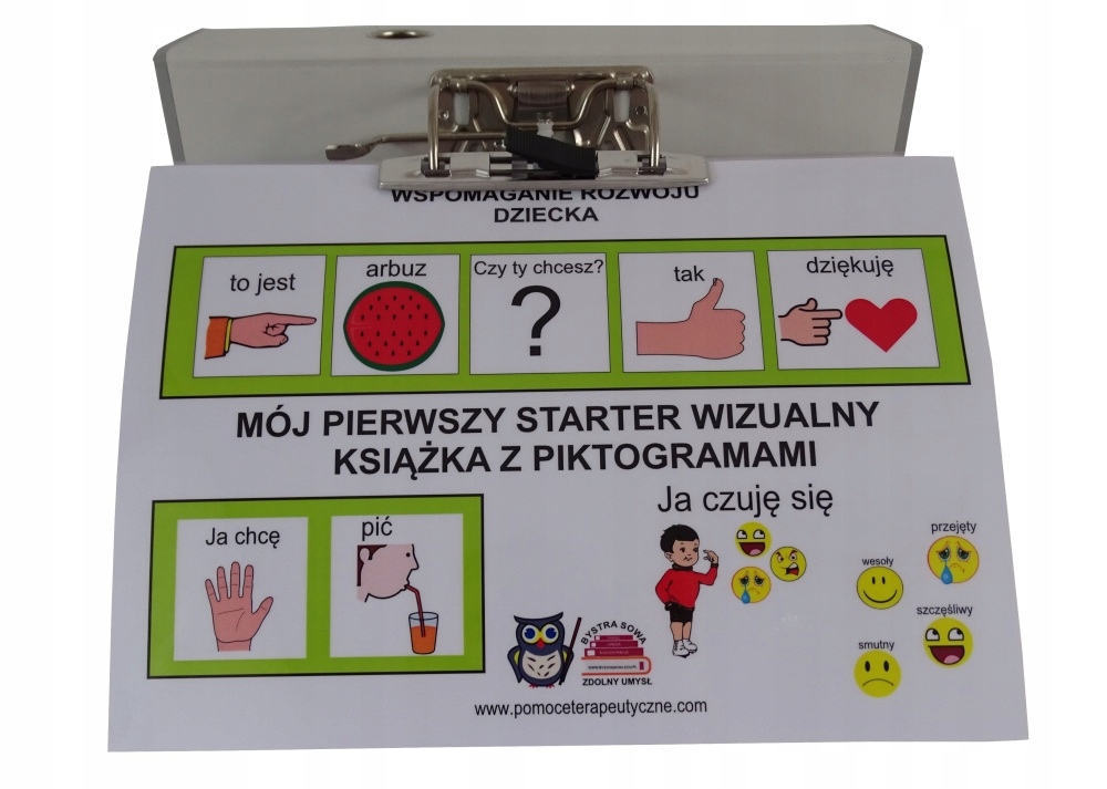 

Starter zestaw do komunikacji piktogramy rzep A4