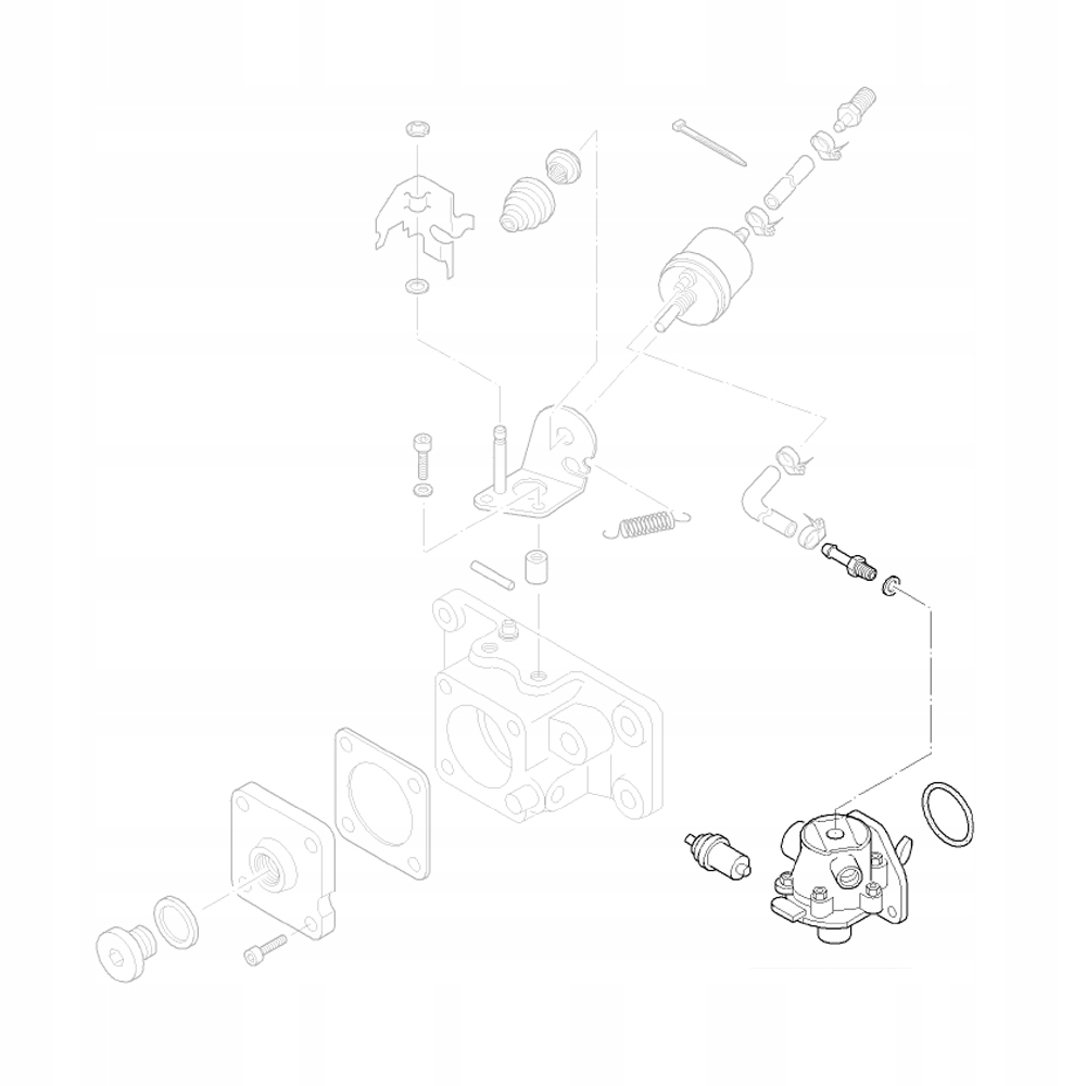 HATZ 01562701 Pompa paliwa 2L30 2L40 2L31 2L41