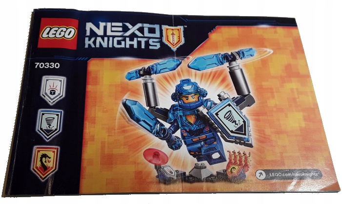 LEGO NEXO KNIGHTS INSTRUKCJA 70330 ULTIMATE CLAY