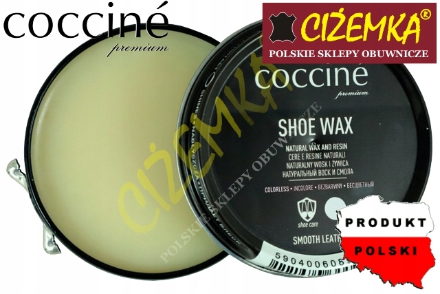 COCCINE PASTA WOSK WAX W PUSZCE OBUWIA BEZBARWNA Rodzaj pasta