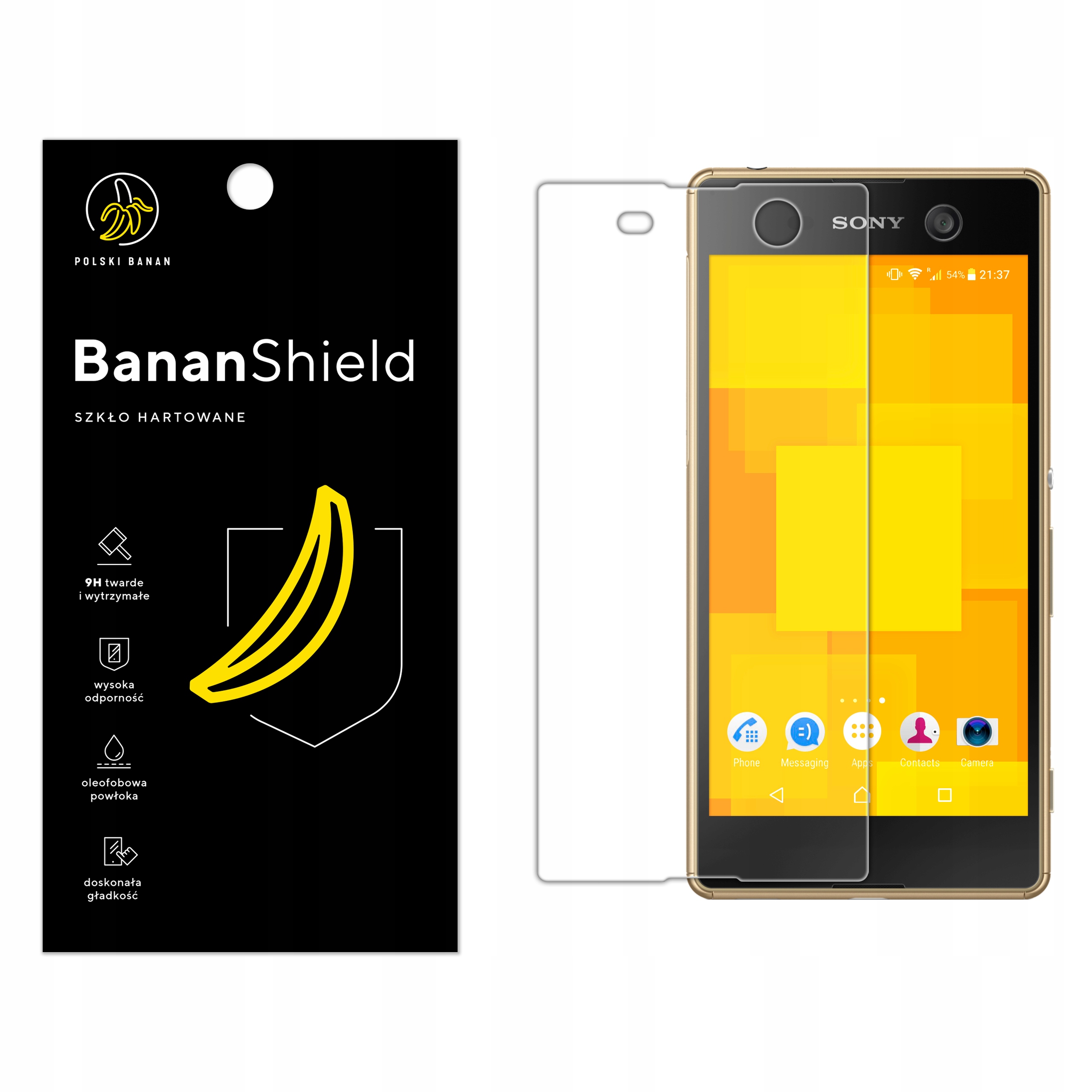 

Szkło Hartowane Polski Banan 9H do Sony Xperia M5