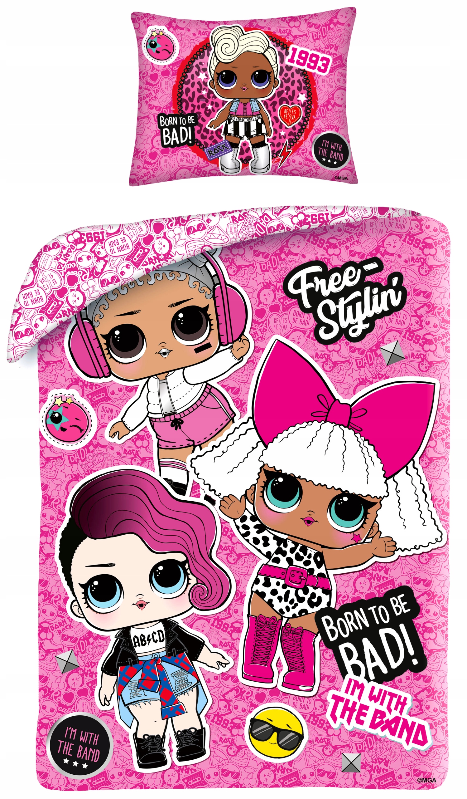 OBRUS FOLIOWY LOL SURPRISE URODZINY-1,2x1,8m-8600 Rodzaj obrus