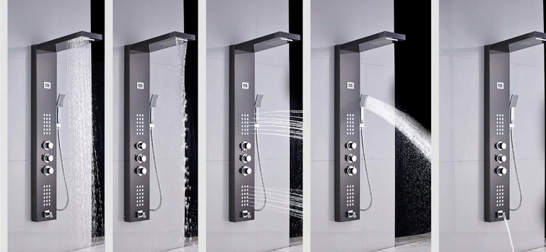 PANEL PRYSZNICOWY HYDROMASAŻ WYŚWIETLACZ LED Marka inna