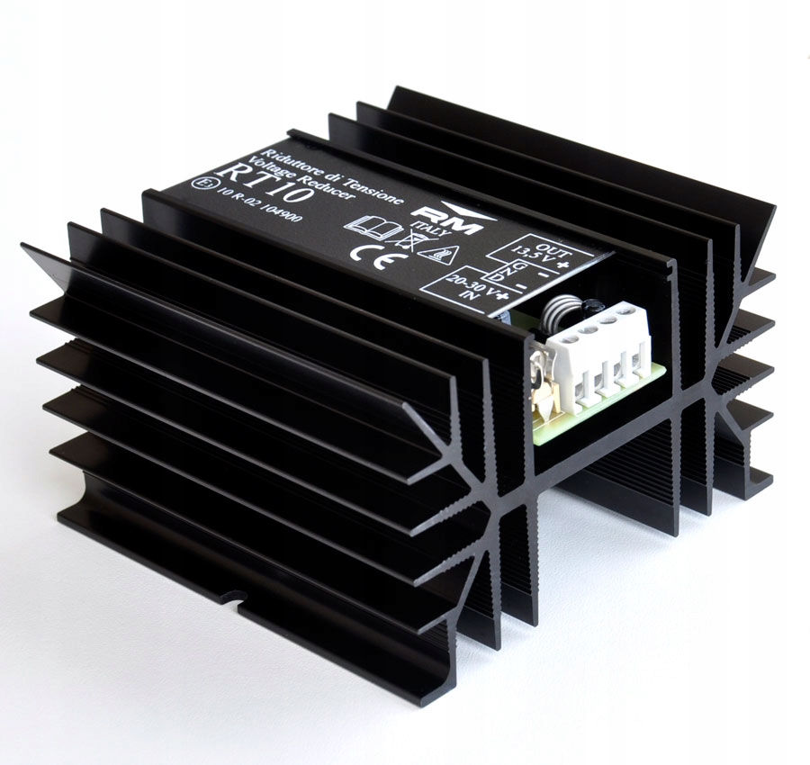 Reduktor napětí RT-10 měnič napětí 24V-12V 10A Rm Italy