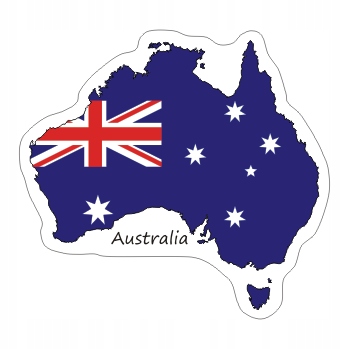 

Naklejka Australia na Walizkę Auto Moto Flaga